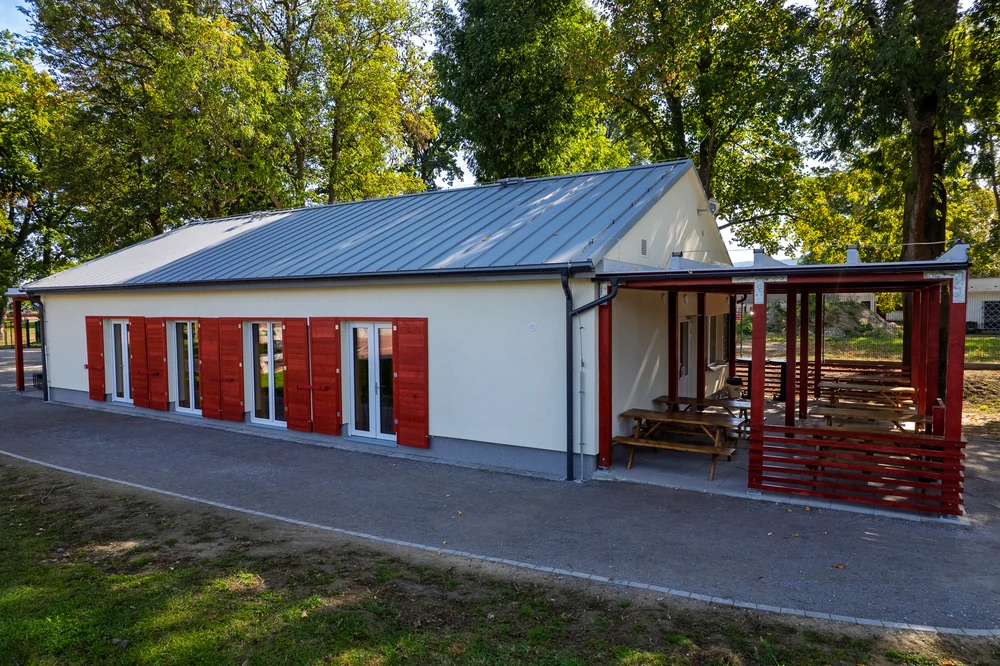 Exteriér klubu