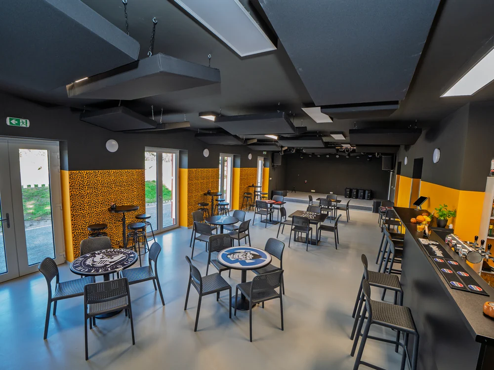 Interiér klubu